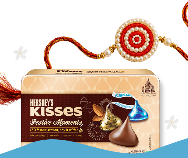 hersheys product with rakhi image